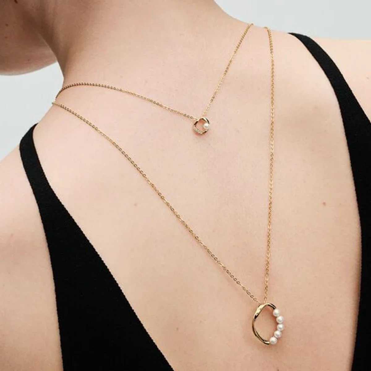 2024 New S925 Silver Heart Necklace Fashion Irregular Pendant Necklace Womens Jewelry Exquisite Holiday Gift W241230