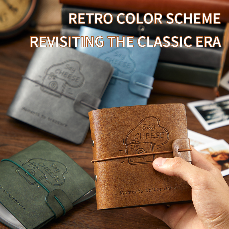 Classic Polaroid Picture Organizer - Novelty Square Album for Memorable Photos
