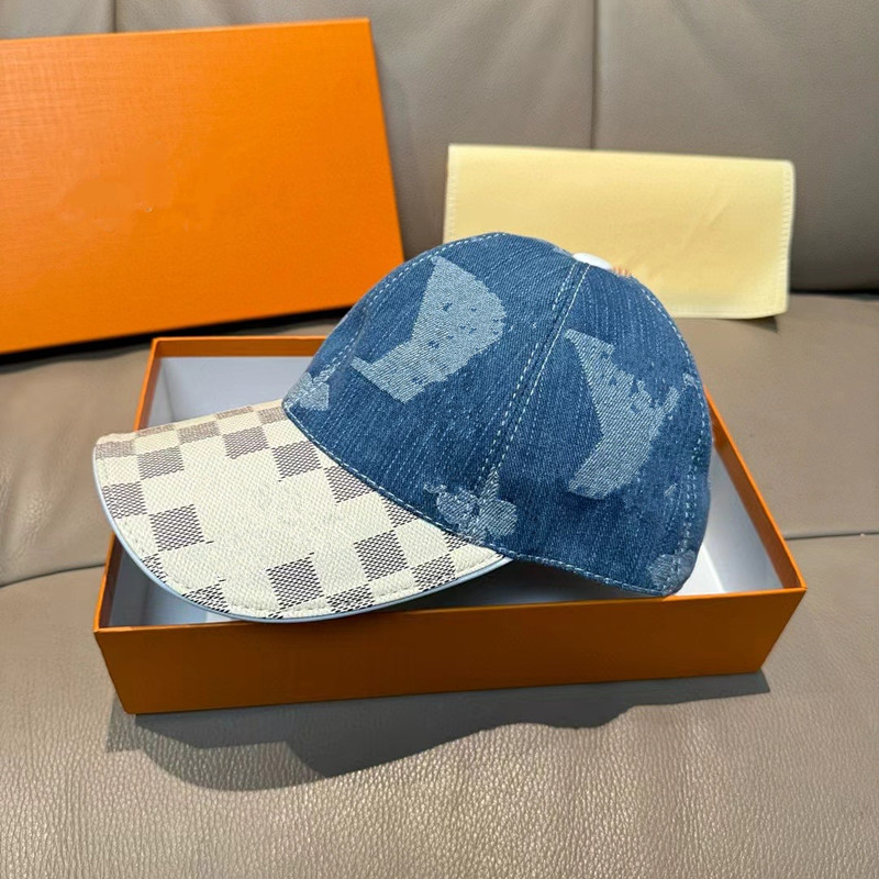 Men's Designer Men's hat Ball Cap Baseball cap Casquet Luxury summer head around golf ball display face small colored visor Wear duck tongue net hat 061