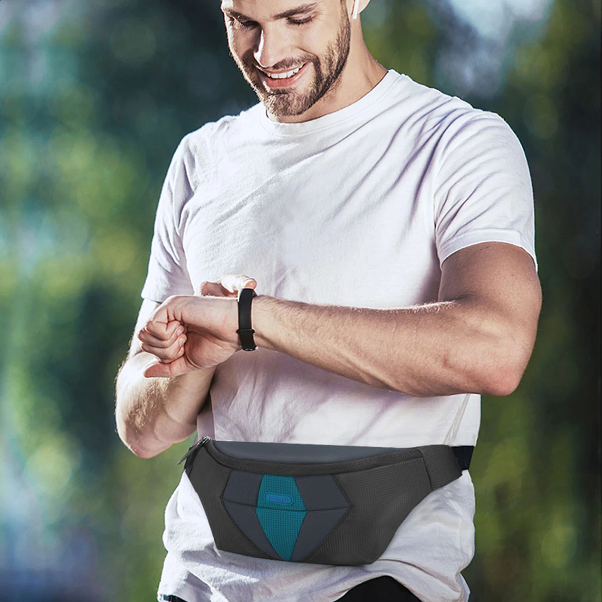 Warranty Men Waist Bag Fashion Fanny Bag Waist Packs For Men Travel Phone Pouch Bag Crossbody Bags Money Belt Sling Bag 241228