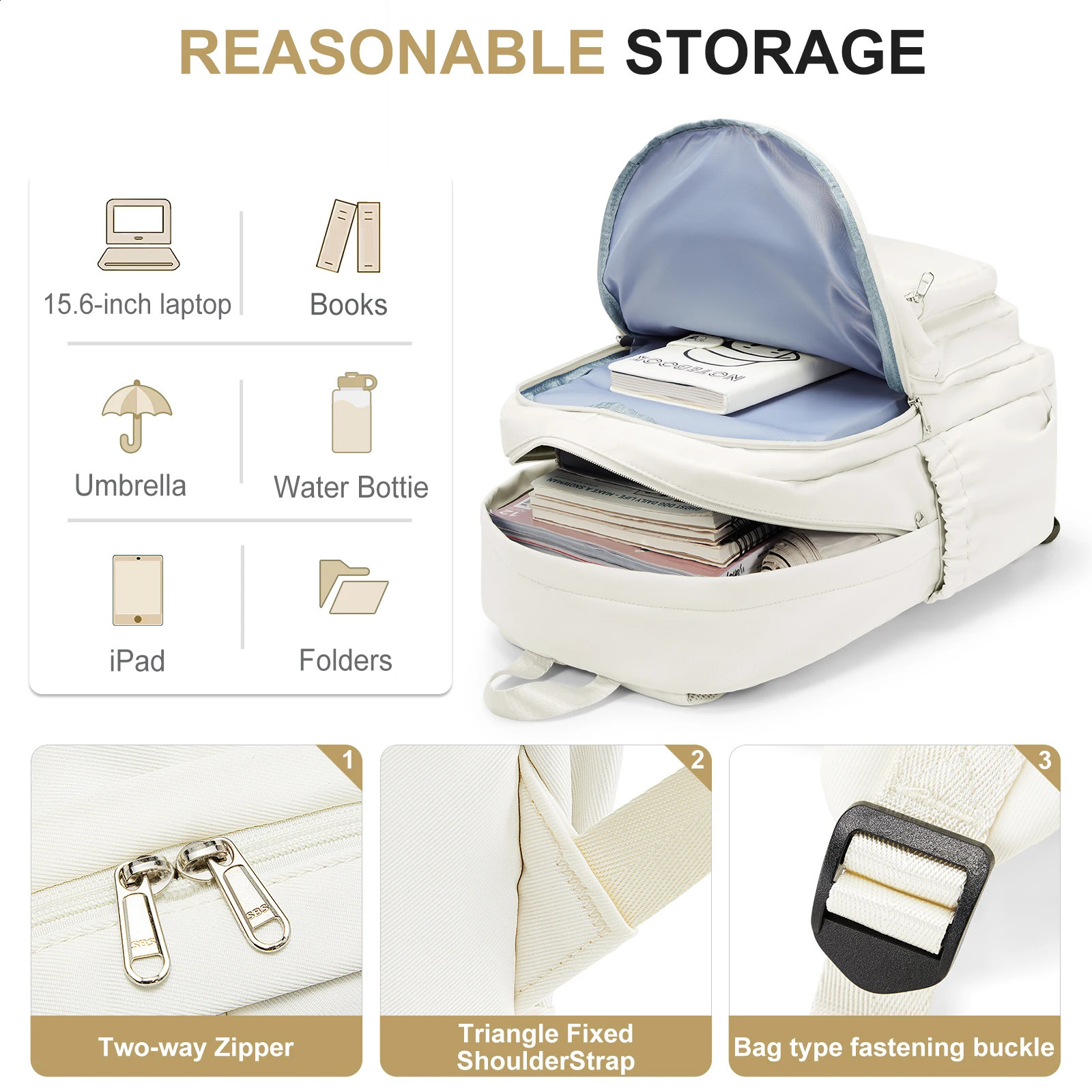 Backpack for Girls Teenager Travel School Backpacks Boys Children Rucksack Casual School Bags Backpack Cute Multipocket Book Bag 241230