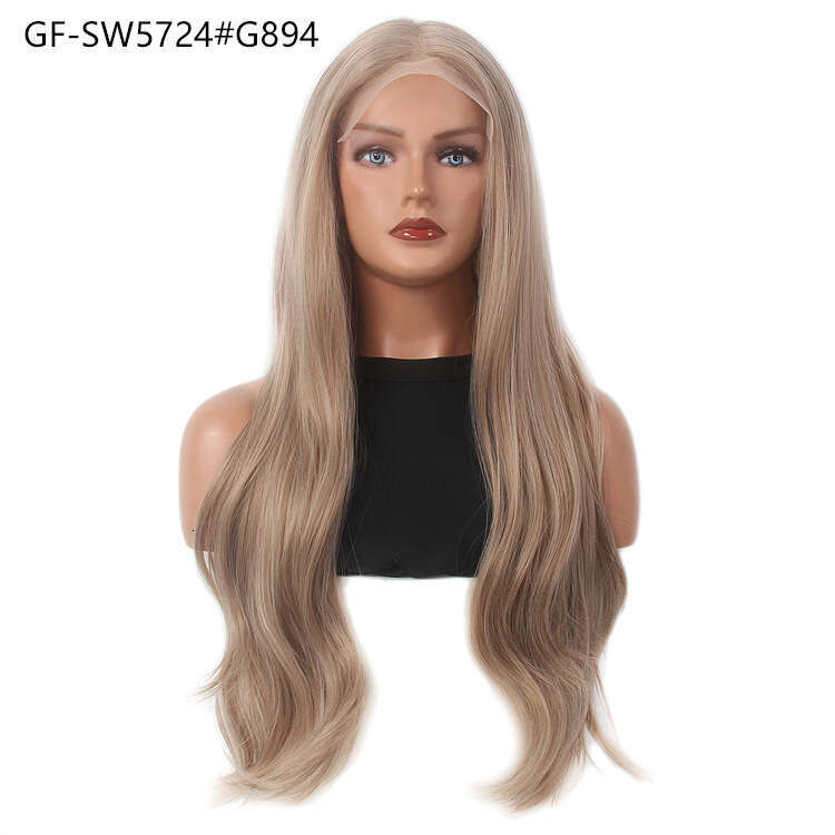 Lace Front Wig Cover T Shape Front Small T Synthetic Headband T-Shaped Lace Wig High Temperature Silk Tpartwig Kq2 Kq2