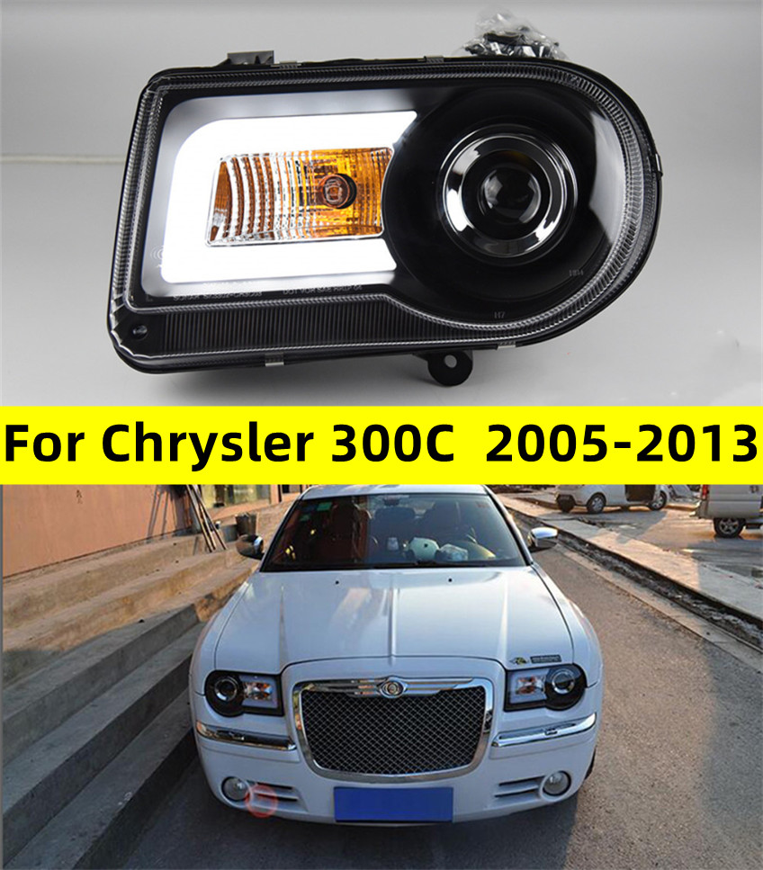 Head Lamp for Chrysler 300C Headlights 2005-2013 300C LED Headlight DRL Hid Bi Xenon Signal Headlight