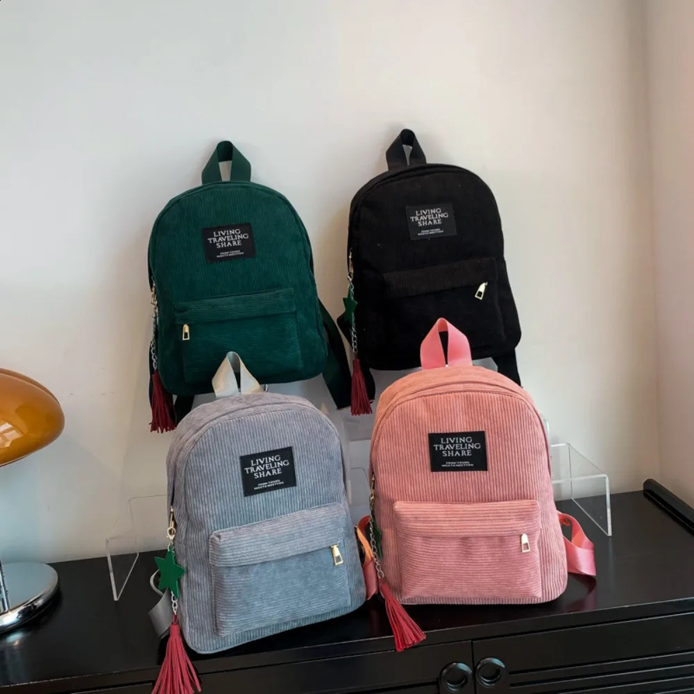 Fashionable Casual Canvas Cow Print Leopard Print Backpack Ins College Student Bag Female Backpack 241230