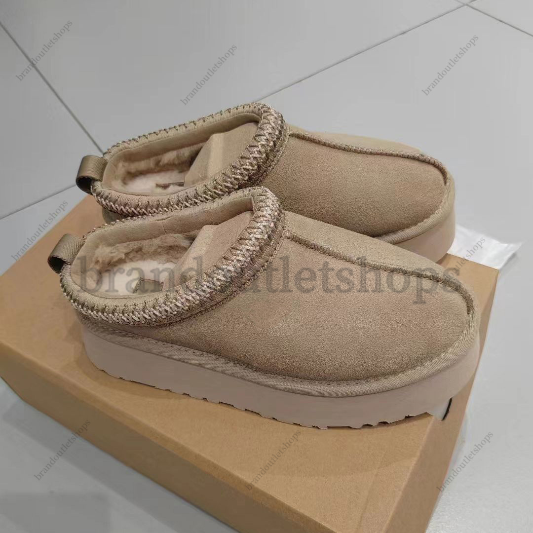 Tazz Designer Tasman Classic Ultra Mini Boots Snow Boot Platform Short Women Men Fur Sheepskin Chestnut Sand Mustard Seed Beige Australian Winter Ankle