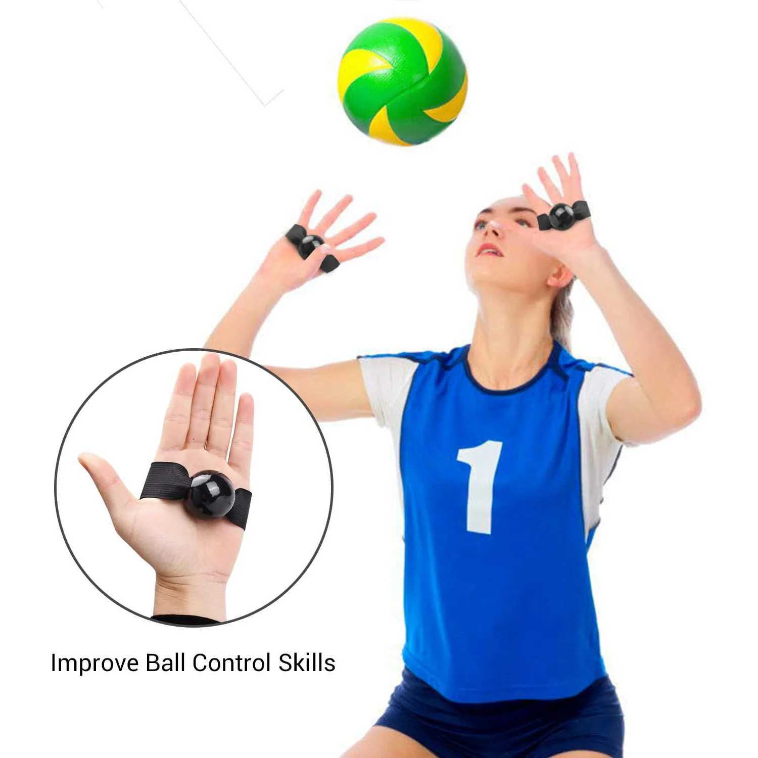Volleyball Training Equipment Aid - Solo Volleyball Trainer Kit to Serve Spike Like A Pro - Fits 20-46 Waists Reinforced CordXJ241230