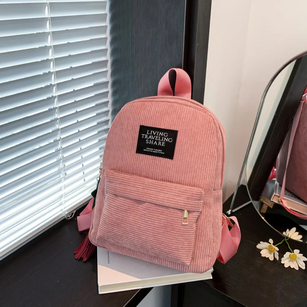 Fashionable Casual Canvas Cow Print Leopard Print Backpack Ins College Student Bag Female Backpack 241230