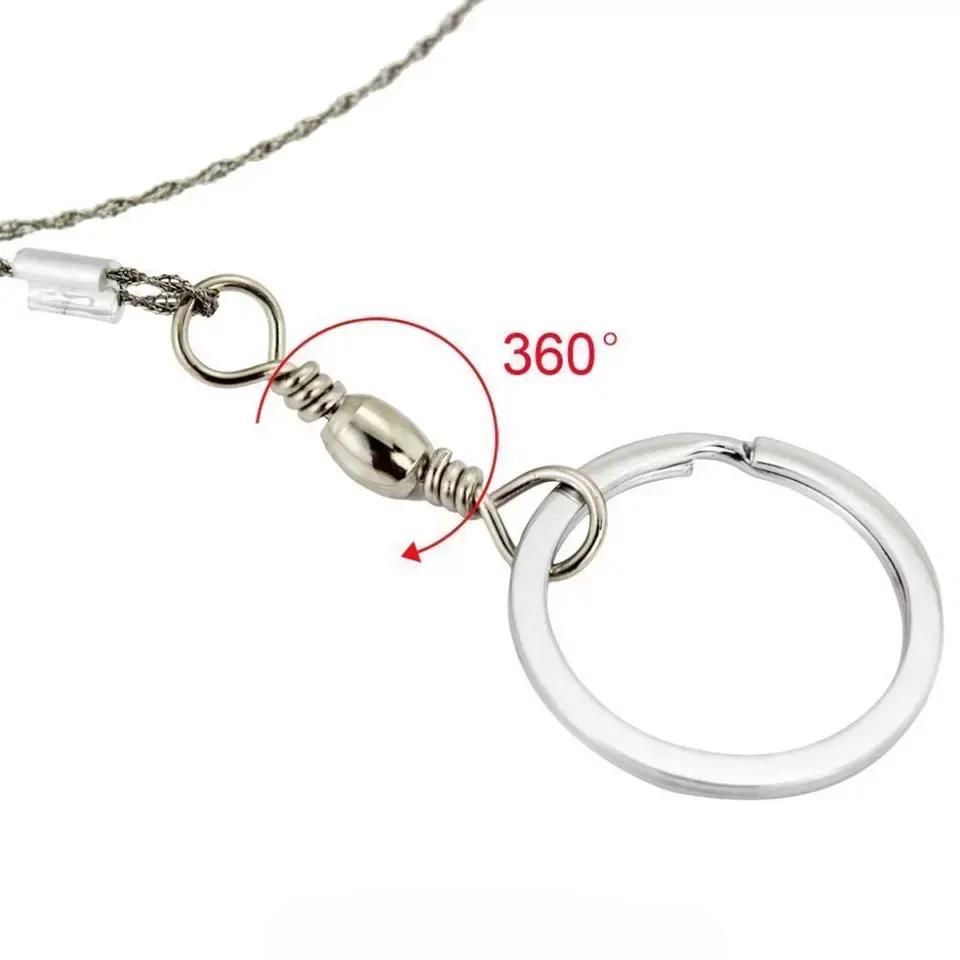Metal diamond hand Wire Saw Emergency Camping Hunting Tool