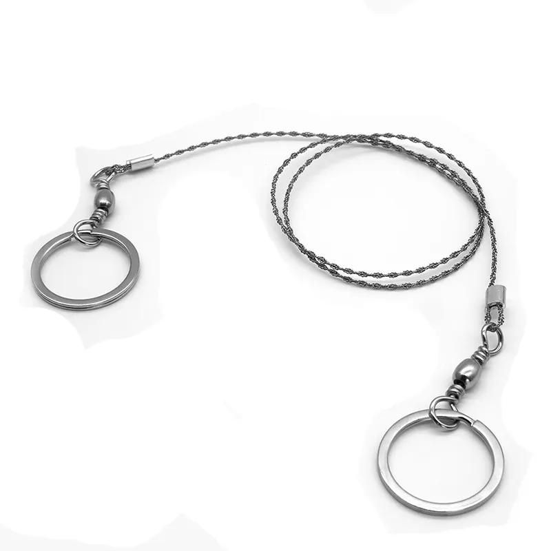 Metal diamond hand Wire Saw Emergency Camping Hunting Tool