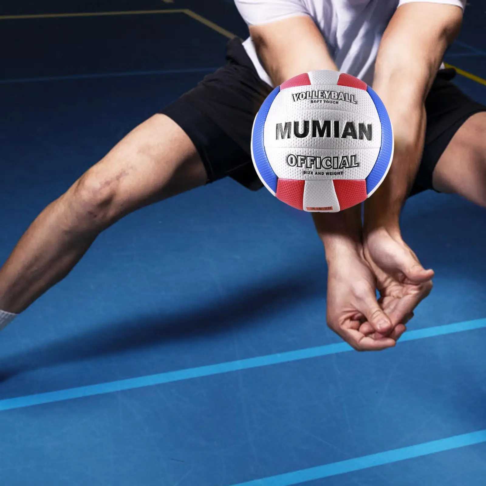 Outdoor Volleyball Soft Touch Volleyball Gym Training Professional Size 5 Beach Volleyball for Kids Adults Practice CompetitionXJ241230