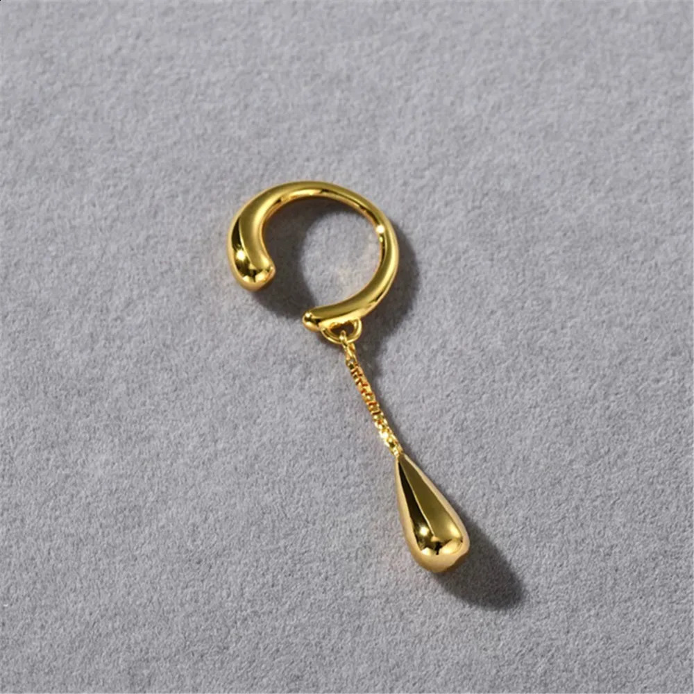 Simple Personality Tassel Drop Pendant Ear Bone Clip Feminine Exquisite Party Accessories 2024 241225