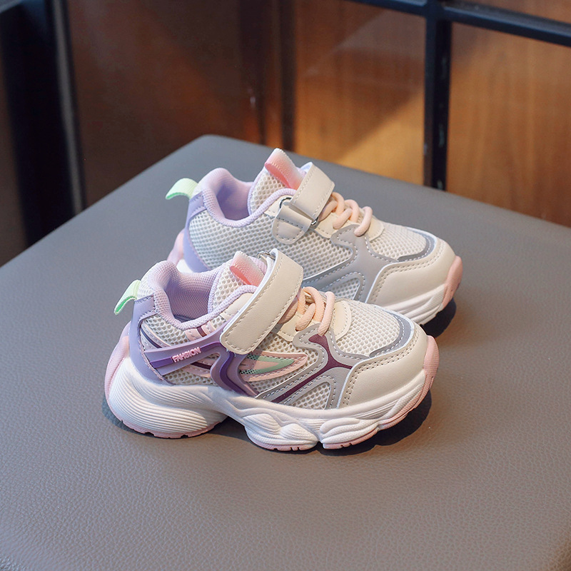 Toddler Sneakers for Children 2025 Platform Casual Sports Running Shoes Girls Students Match Color Fashion Boys Kids Sneakers Sizes US6c-US13c