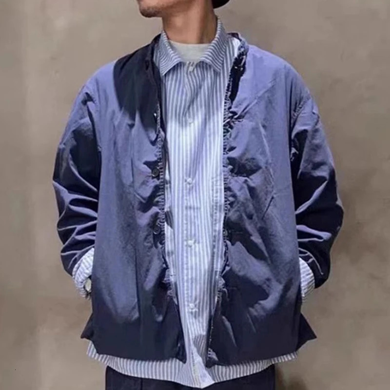 24Ss NANAMICA Japanese City Boy Casual Loose Outdoor Functional Standing Collar Jacket For Men