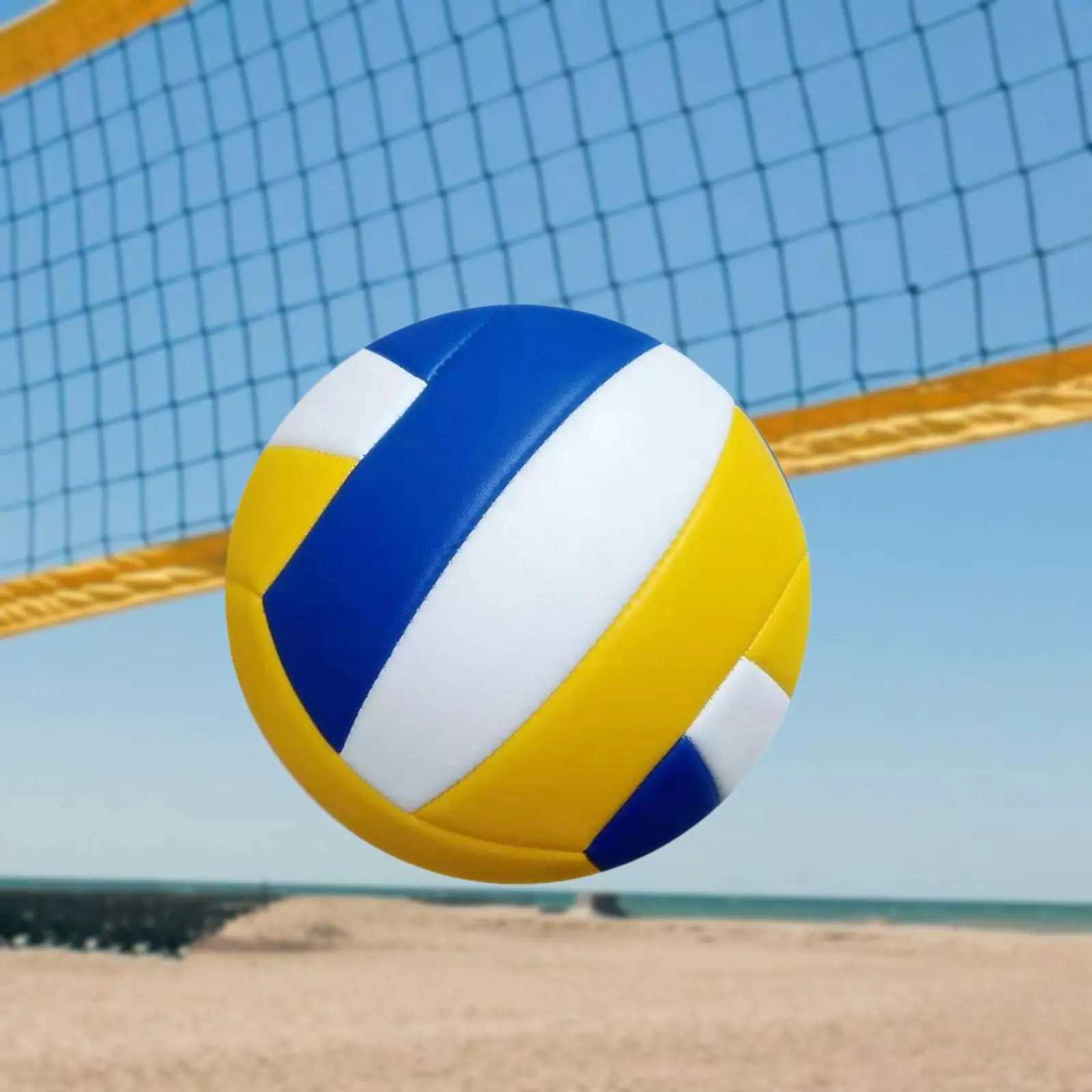 Professional Volleyball Official Size 5 Soft PVC Sports Ball Garden Backyard Pool Practice Equipment for Training CompetitionXJ241230