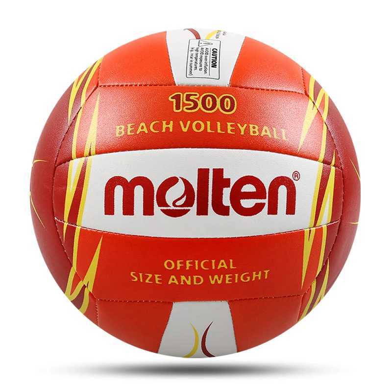 Molten Volleyball Balls Standard Size 5 Soft PU Machine-stitched Wear-resistant Ball Outdoor Match Training Beach VolleyballXJ241230