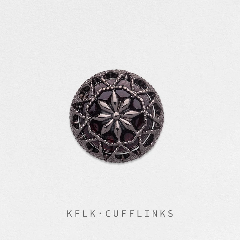 KFLK Fashion Hollow Out Brooch Pins Exquisite Brooches For Women Mens Costumes Badge Brooch Jewelry Wholesale 241230