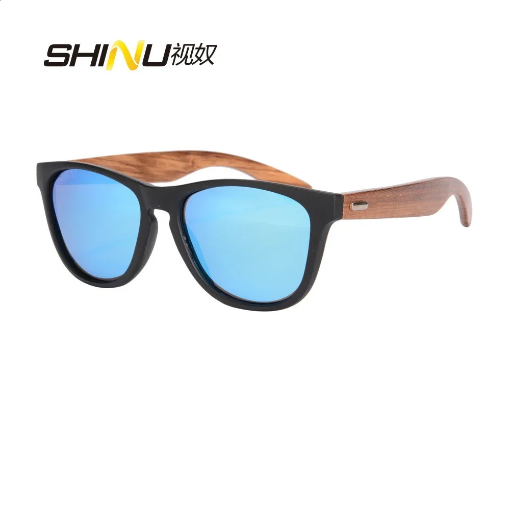 SHINU Retro vintage y2k sunglasses for men Natural Wooden polarized sunglasses Men Polarized Fashion sun Glasses Original Wood 241230