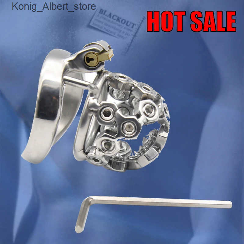 Chastity Devices Home>Products>Stainless steel male chastity equipment>Rooster cage>Virgin lock L251121