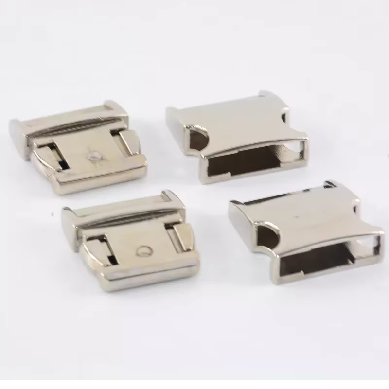 Wholesale 20mm curved dog collar metal quick release buckle