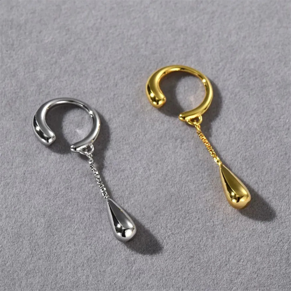 Simple Personality Tassel Drop Pendant Ear Bone Clip Feminine Exquisite Party Accessories 2024 241225