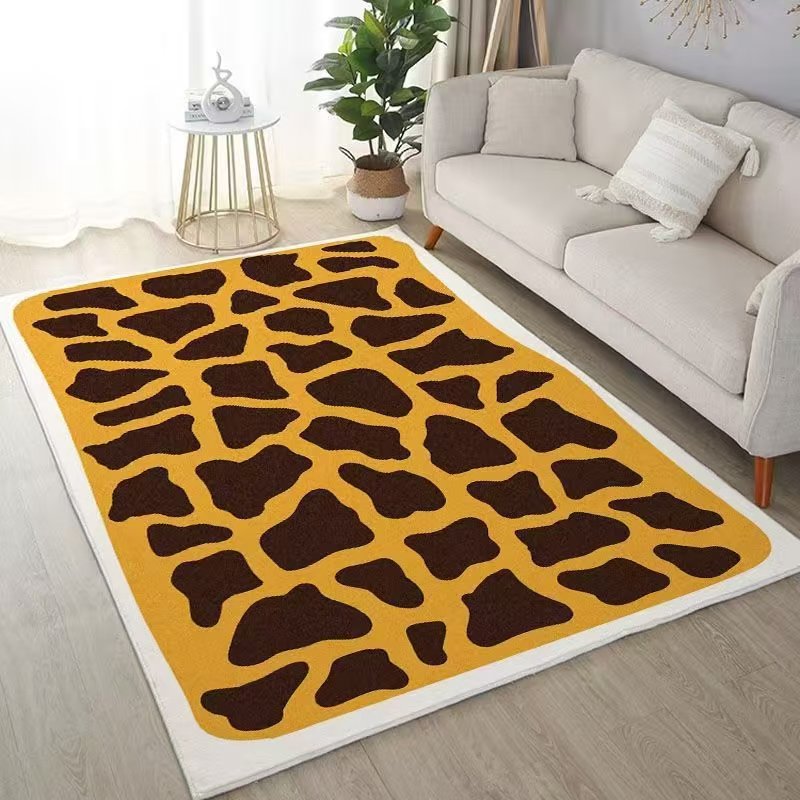 4629-59-SBDD-Large Size Sofa Coffee Table Mat Girls Bedroom Bed Blanket Cloakroom Decoration