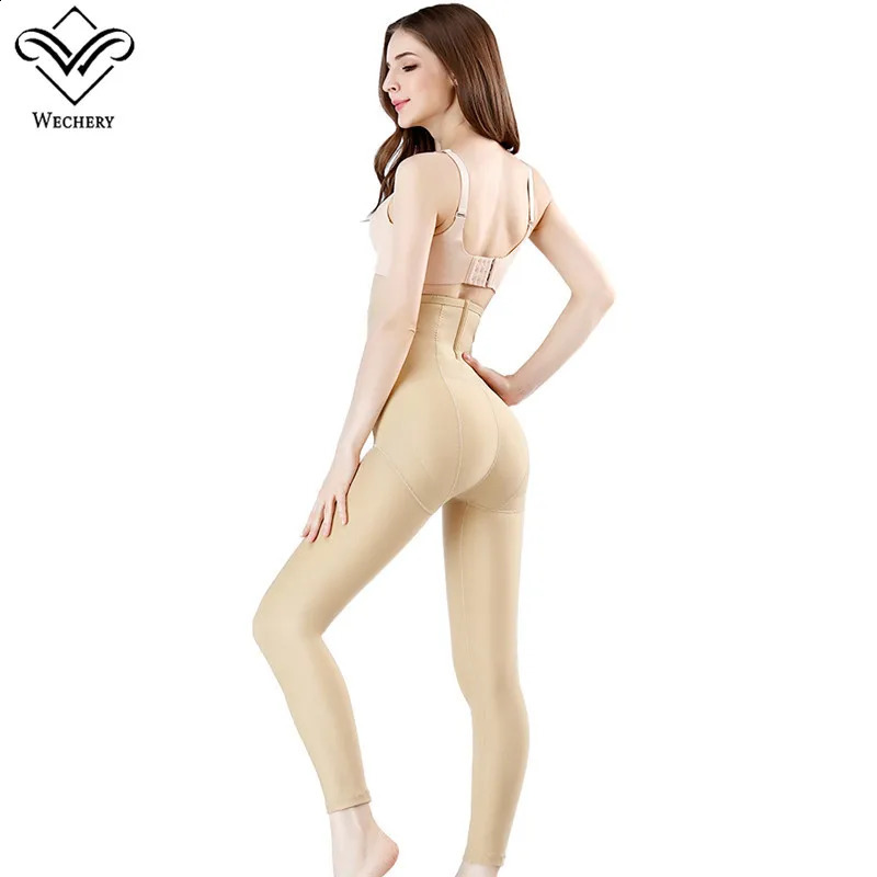 Slimming Tummy Control Panties Thigh Shapers Women High Waist Shapewear Body Long Pants Underwear Hip Lift Panty 241230