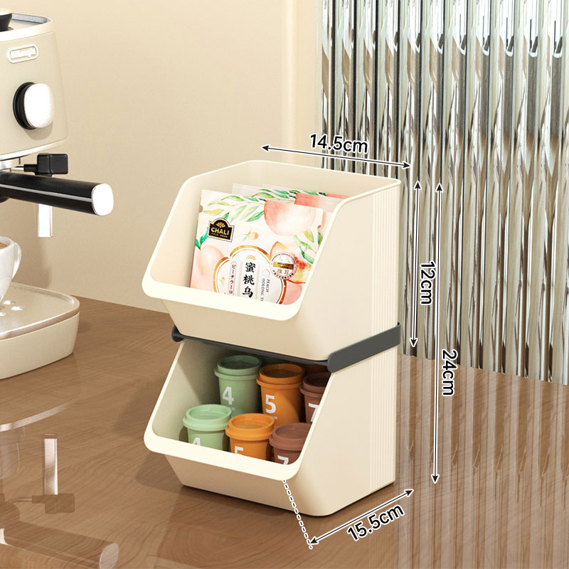 Elegant One-Shelf Tea Sachet Holder for Neat Presentation & Easy Access