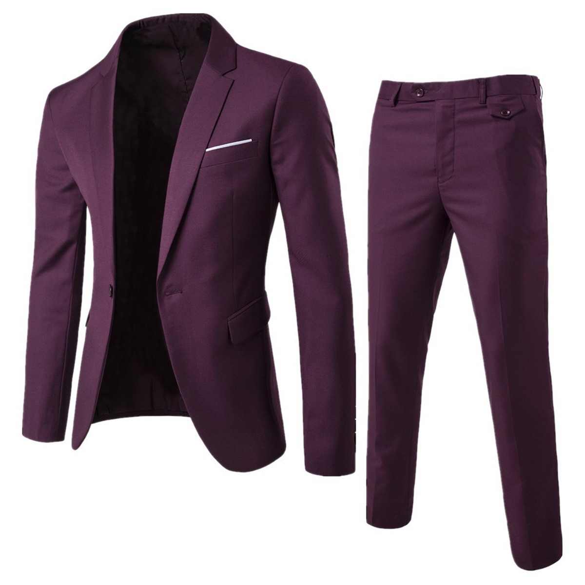 M1230New style wedding groom best man wear suit two piece suit men's casual suit
