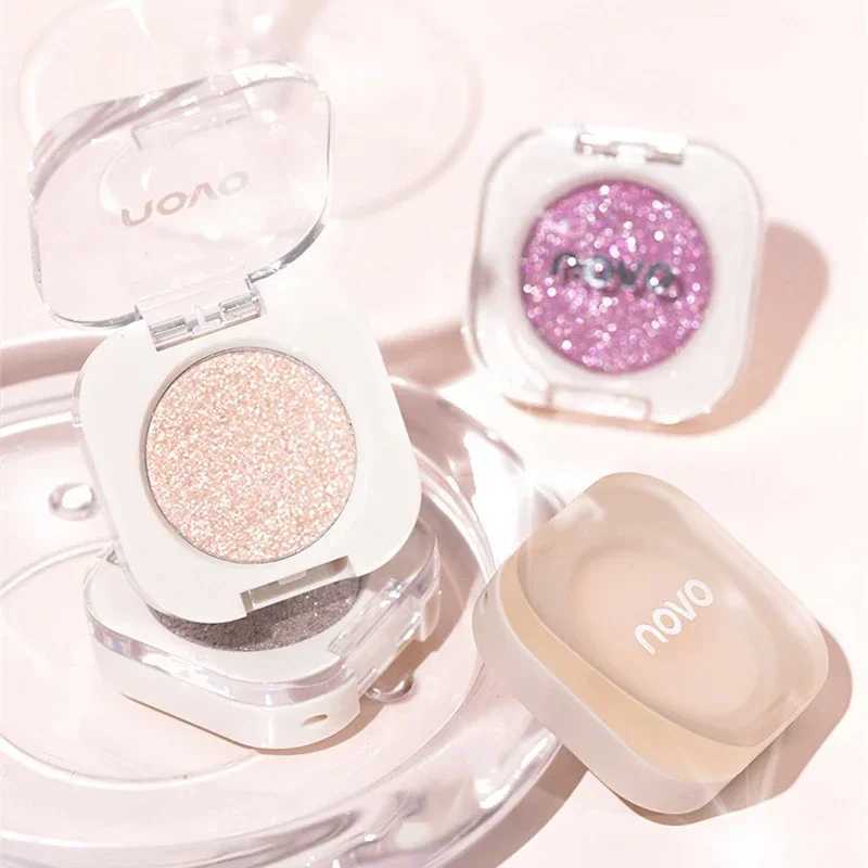 Monochrome Glitter Eyeshadow lescent Highlighter Powder Makeup Diamond Eye Shadow Palette Bright Shiny Eye Makeup CosmeticsXJ241230