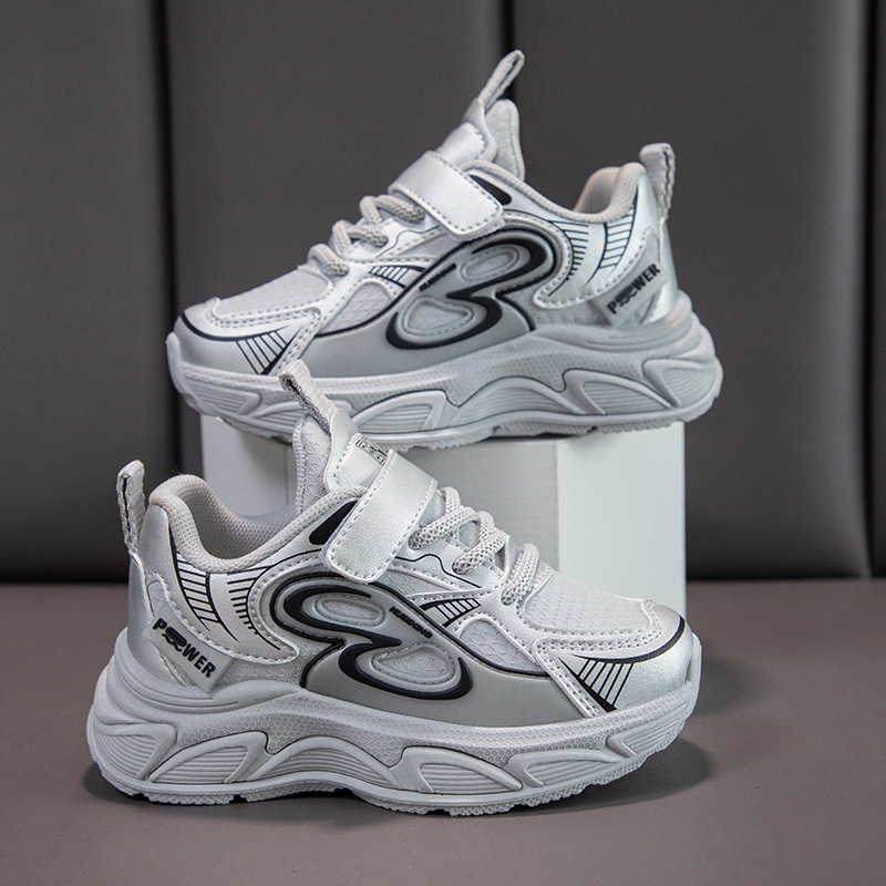 Kids Four Seasons Sneakers Girls School Toddler Casual Shoes Outdoor Breathable Running Shoes Kidsnest Light Soft Tennis Non-slip Children Boys Shoes 