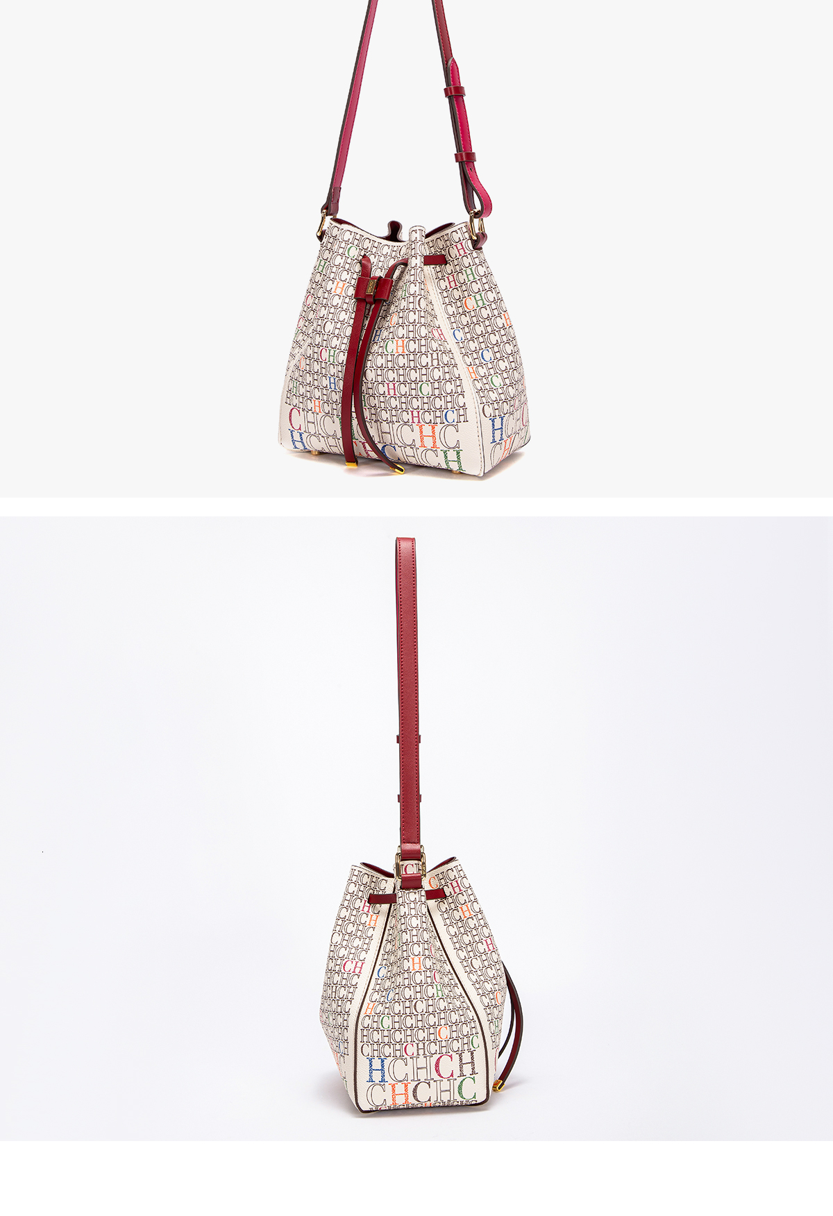 Fashion Printed Shoulder Brand Women Designer Wallet Classic Women's Handbag Bucket Bag PVC Casual BagVoyage