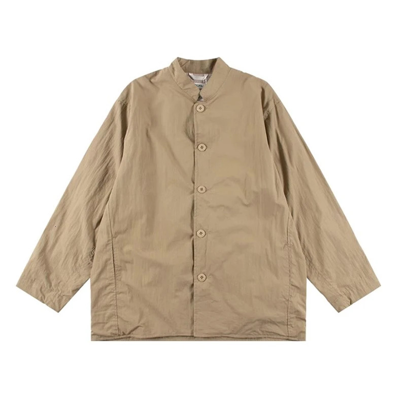 24Ss NANAMICA Japanese City Boy Casual Loose Outdoor Functional Standing Collar Jacket For Men