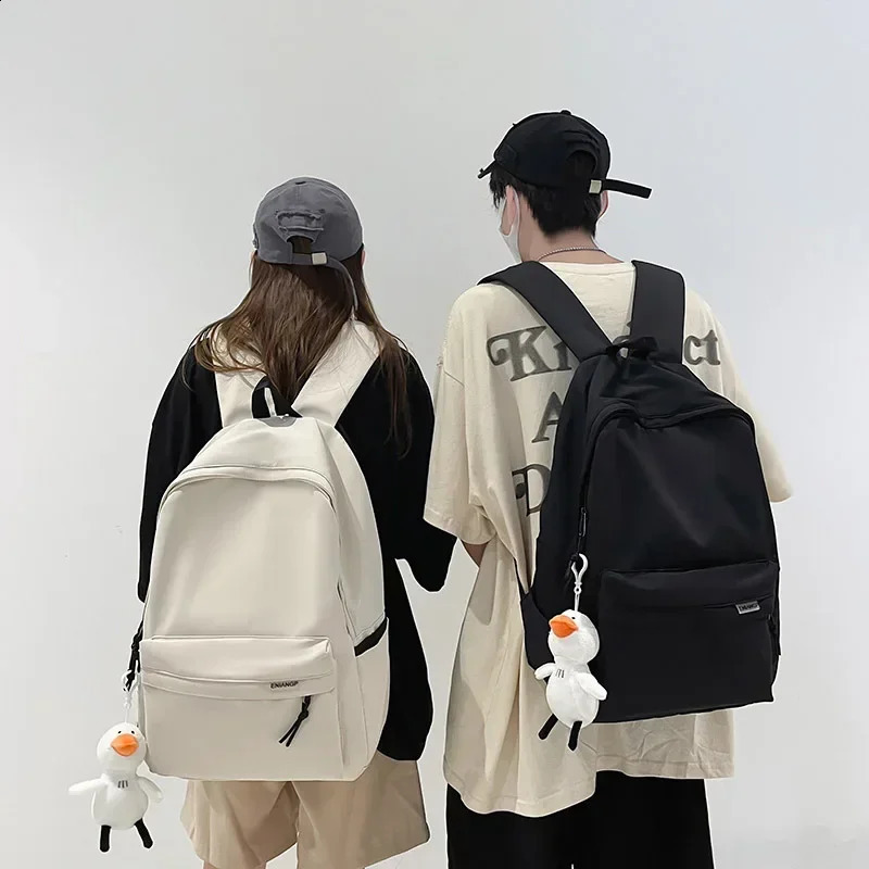 Creative Waterproof Teenage Nylon Book Bag Large Capacity Backpack Fashion Students School Bag Boys Girls Travel 241230