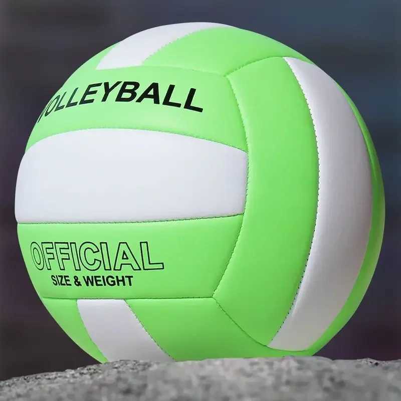 Size 5 Volleyball PVC Wear-resistant Explosion Proof Training Game Ball High Bouncy Machine Seam Beach VolleyballXJ241230