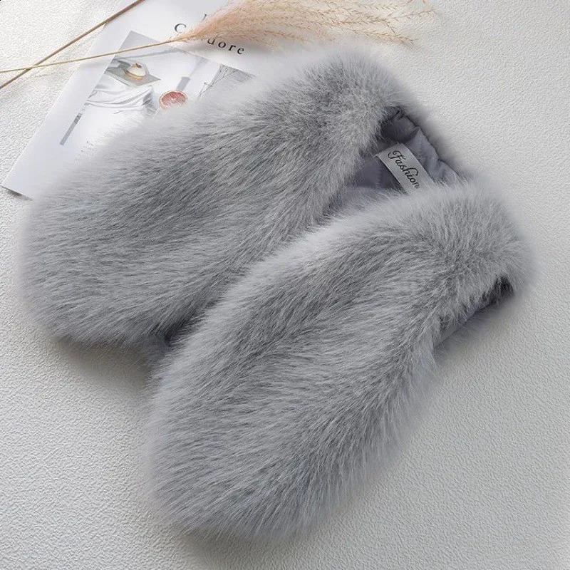 Fashion Baby Girl Boy Winter Faux Fur Vest Cotton Padded Child Waistcoat Solid Color Outwear Warm Thick Baby Clothes 0-7Y 241230