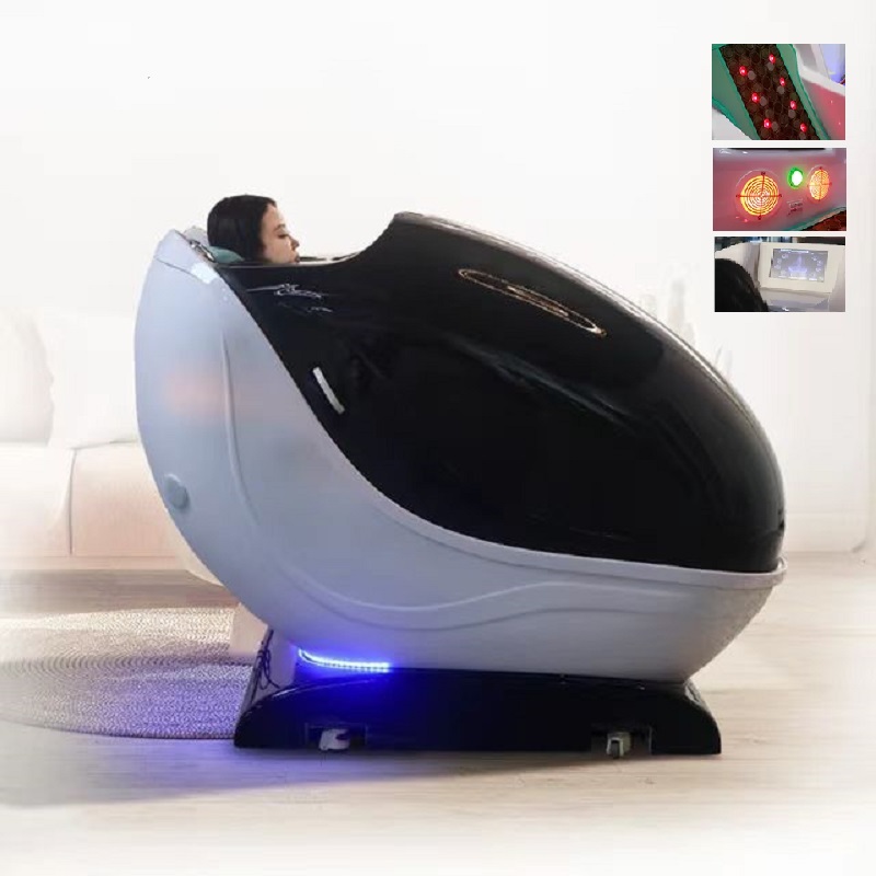 New ozone therapy far infrared spa capsule weight loss slimming far infrared ozone sauna spa pod steam therapy whitening sauna pod for sale