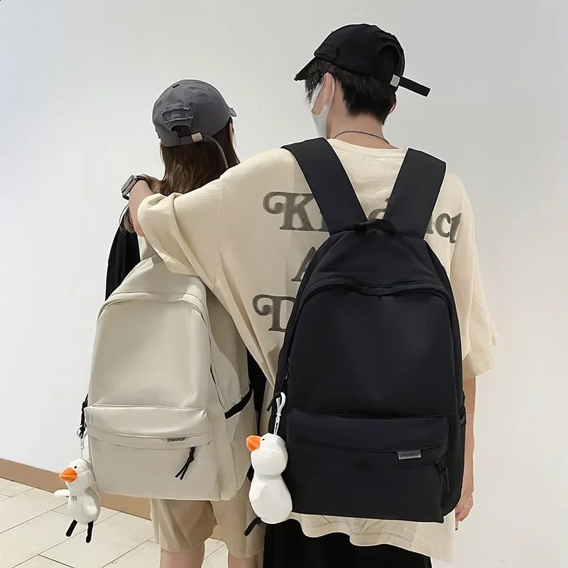 Creative Waterproof Teenage Nylon Book Bag Large Capacity Backpack Fashion Students School Bag Boys Girls Travel 241230