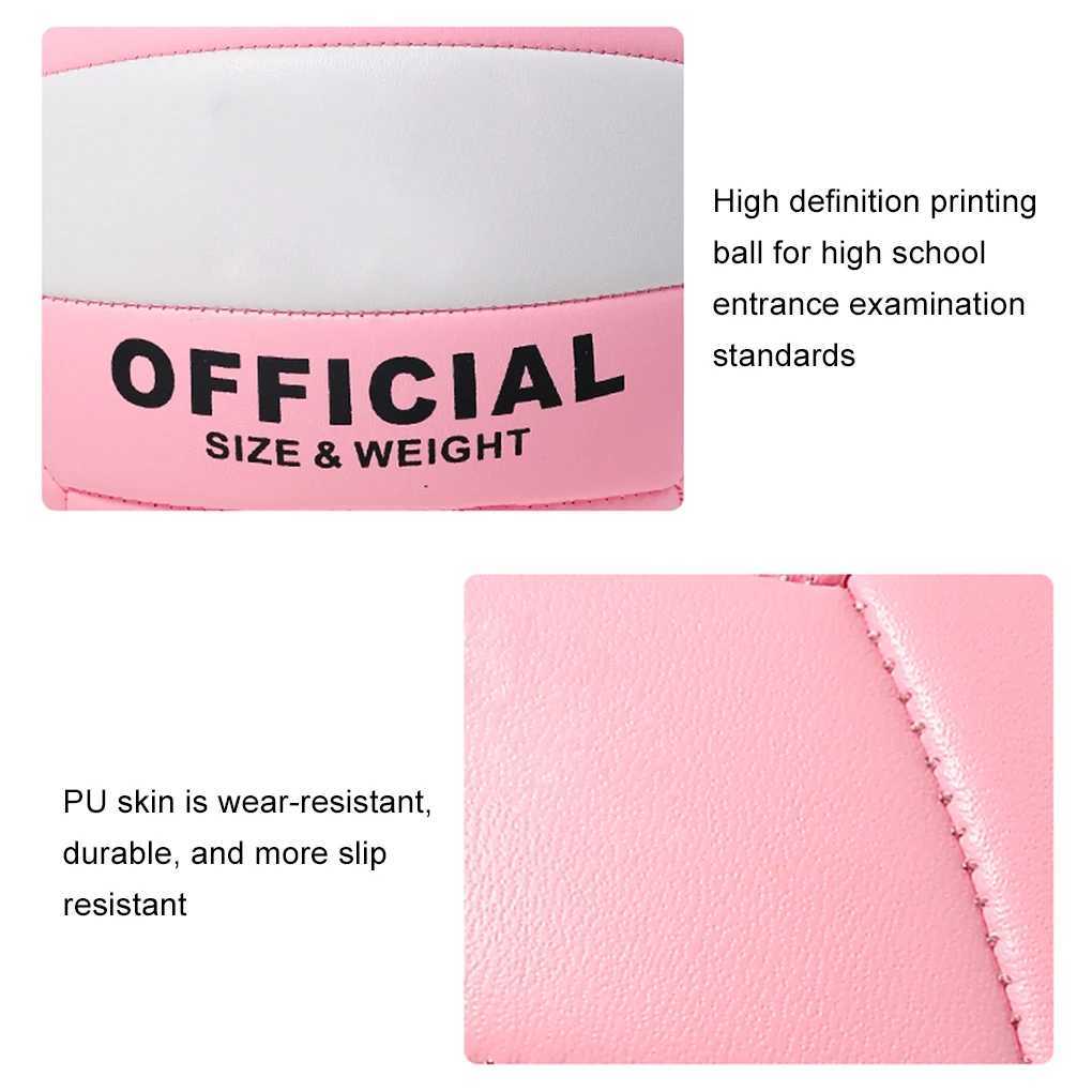 PVC 2.7mm Thickness No.5 Volleyball machine-sewn Macaron Volleyball Macaron Entrance Examination Competition Special BallXJ241230