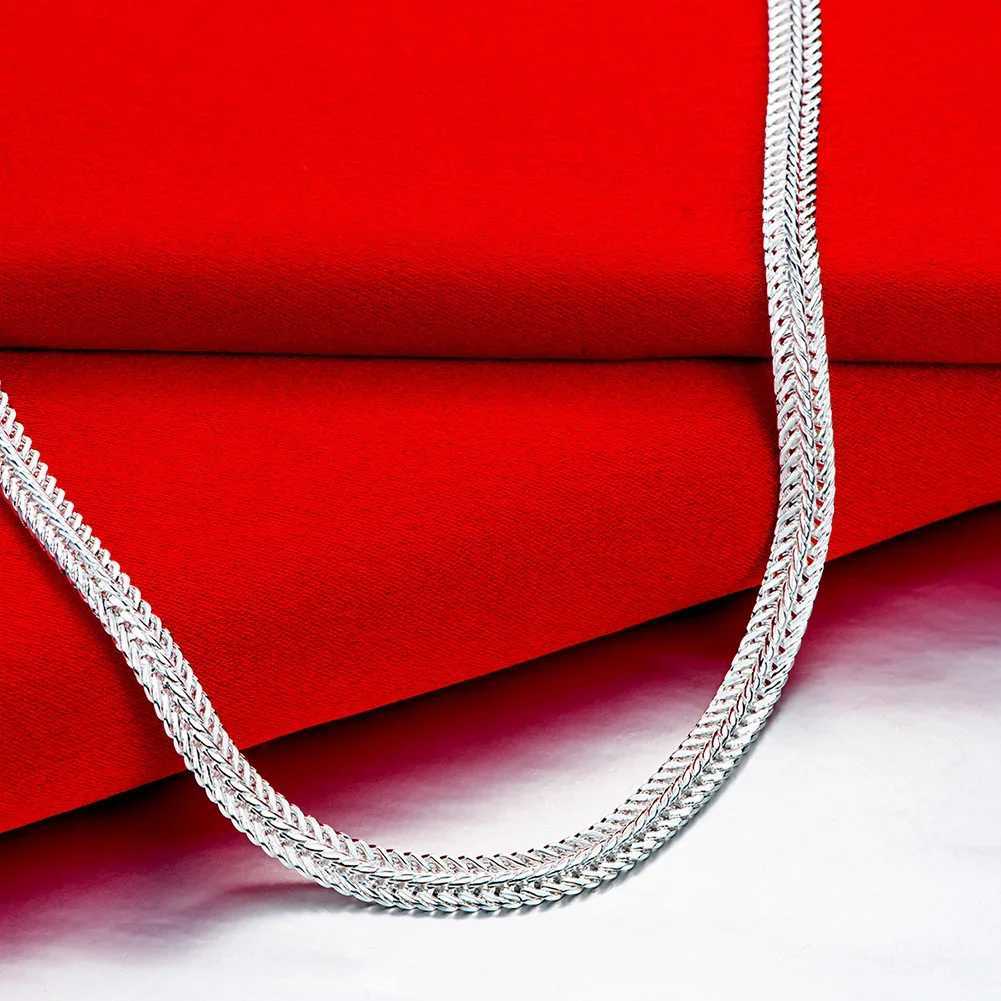 Fine 925 sterling silver snake necklace suitable for women jewelry designers wedding gifts 50-60cm W241230