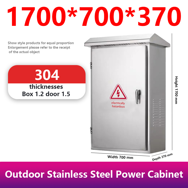 304/201 Outdoor stainless steel electrical box enclosure, weatherproof Enclosure box with insulated project box