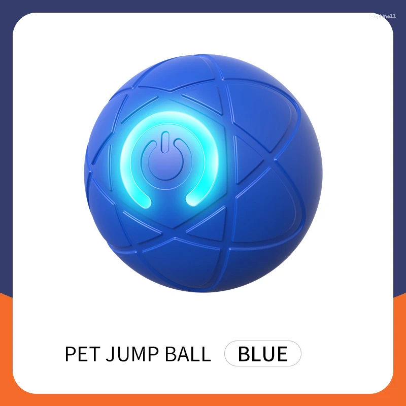 Update Smart Dog Toy Ball Electronic Interactive Pet Moving USB Automatic Companion Jumping For Puppy Birthday Gi