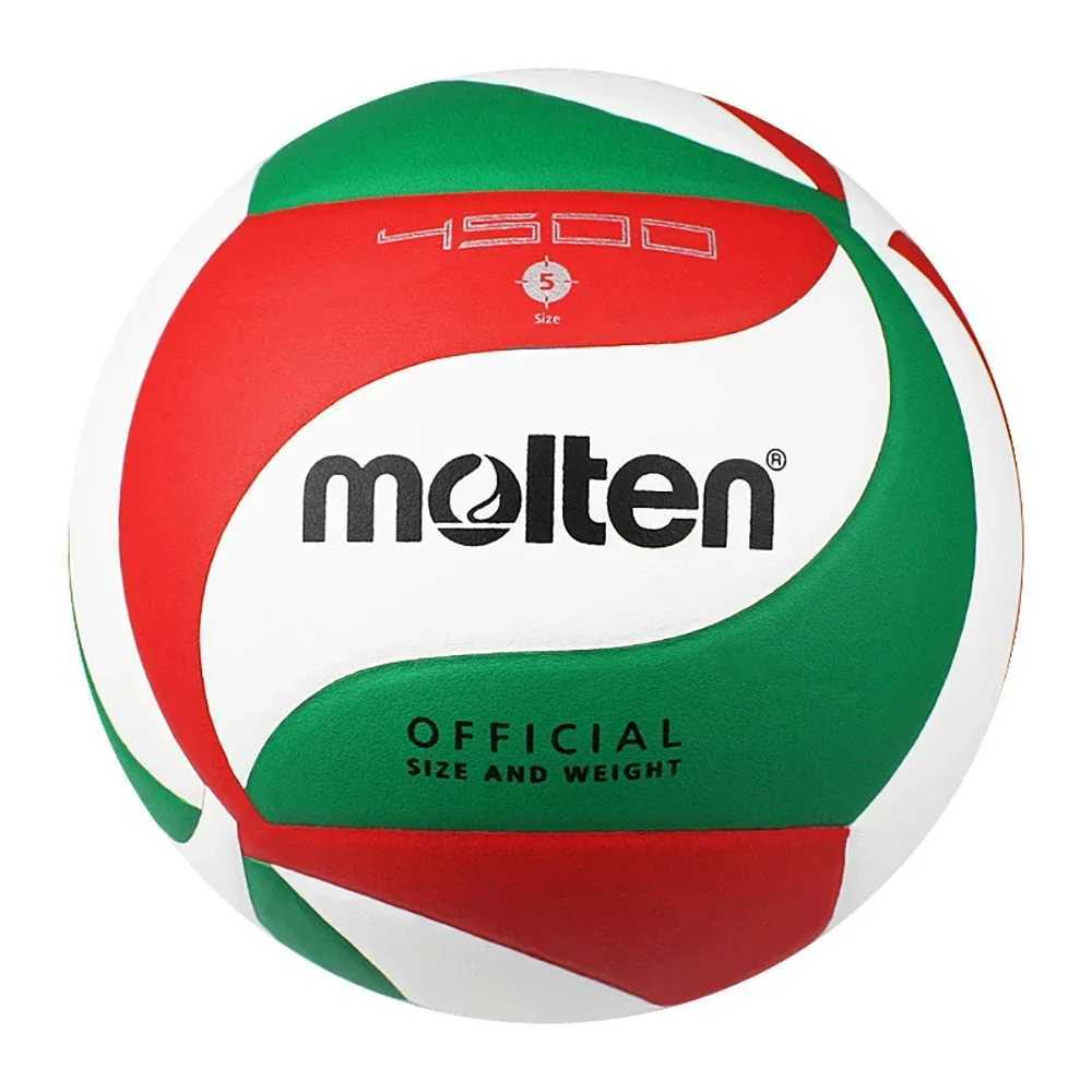 Molten-Volleyball Standard Size 5 Soft PU Ball for Students Indoor and Outdoor Training Match Training V5M4500XJ241230