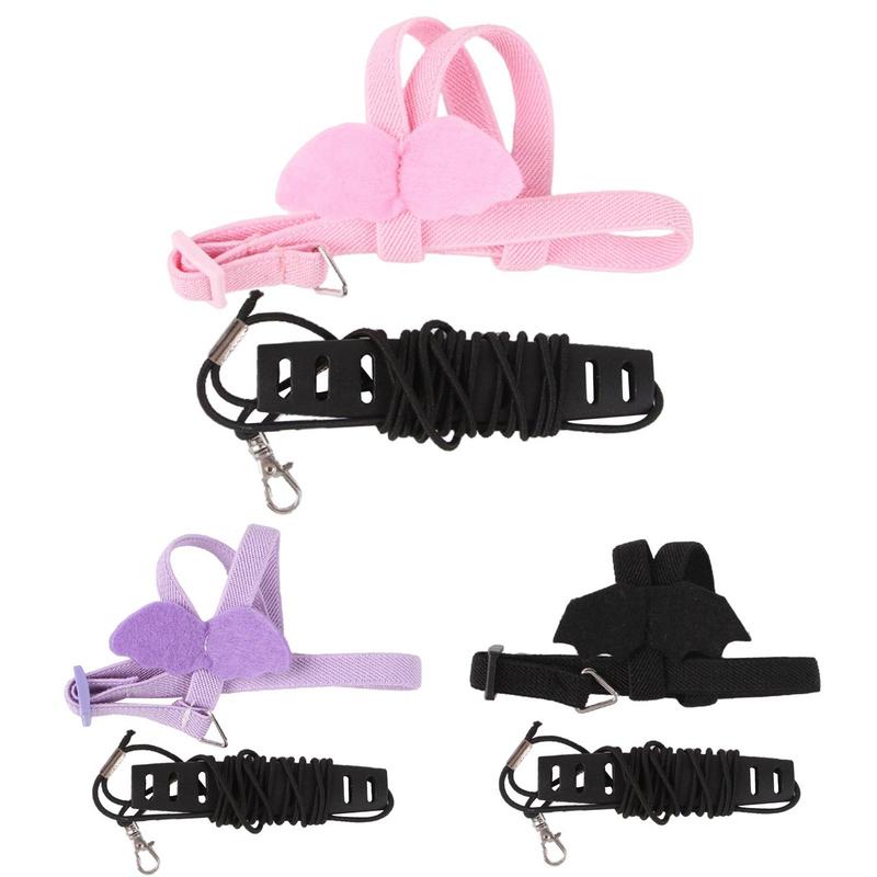 Bird Harness Outdoor Bird Flying Rope Bird Training Rope Adjustable Conure Harness Parakeet Leash Traction Rope Straps Bird Gift