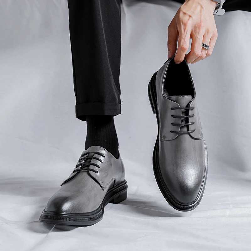 Boosting Mens Height Formal | 3/6/8Cm Spring Classic Oxford Suit Shoes Hot For Business & Versatile Ocns | &
