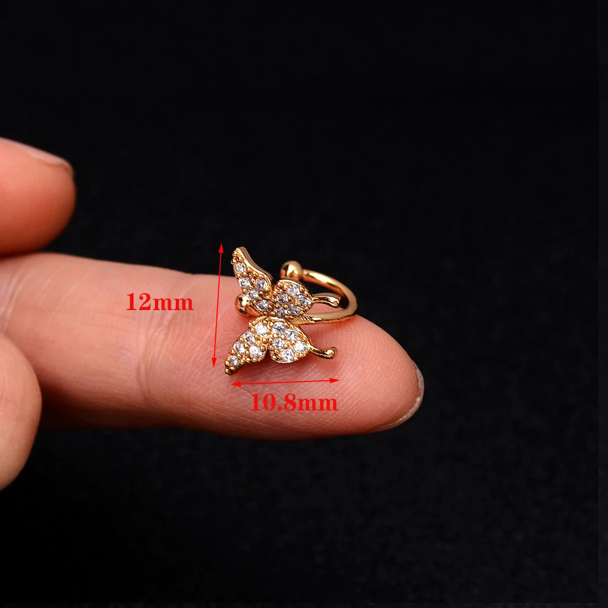 1Pc Cartilage Ear Clip On Wrap Rock Earring Cuff No Piercing Without Hole Earrings Non Pierced Women Man 241225