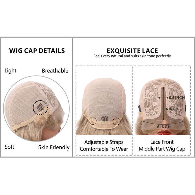 Lace Front Wig Cover T Shape Shenzhen Little Women's 613 Front Headset Full Head T-Shaped Lace Synthetic Wig Kq2 Kq2