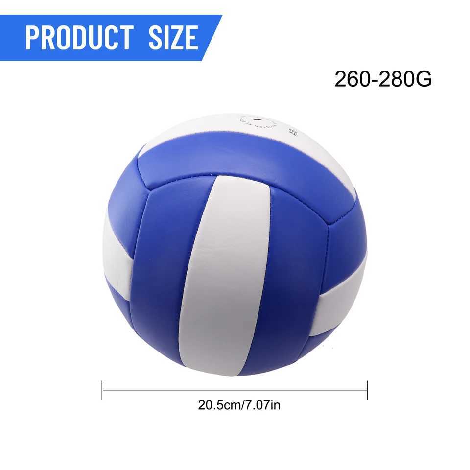 Balls Volleyball Useful Airtight PVC And Rubber Professional Volleyball Competition For Beach Functional Indoor Light QualityXJ241230