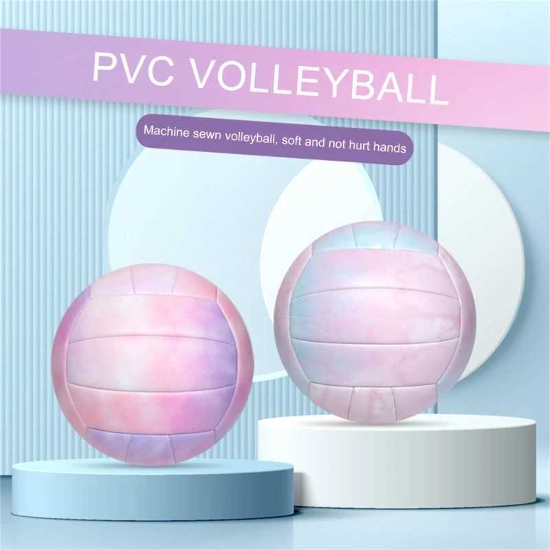 Volleyball Official Size 5 Water Resistant Soft Touch Volleyball for Beach Game Gym Indoor Outdoor Volleyball TrainingXJ241230
