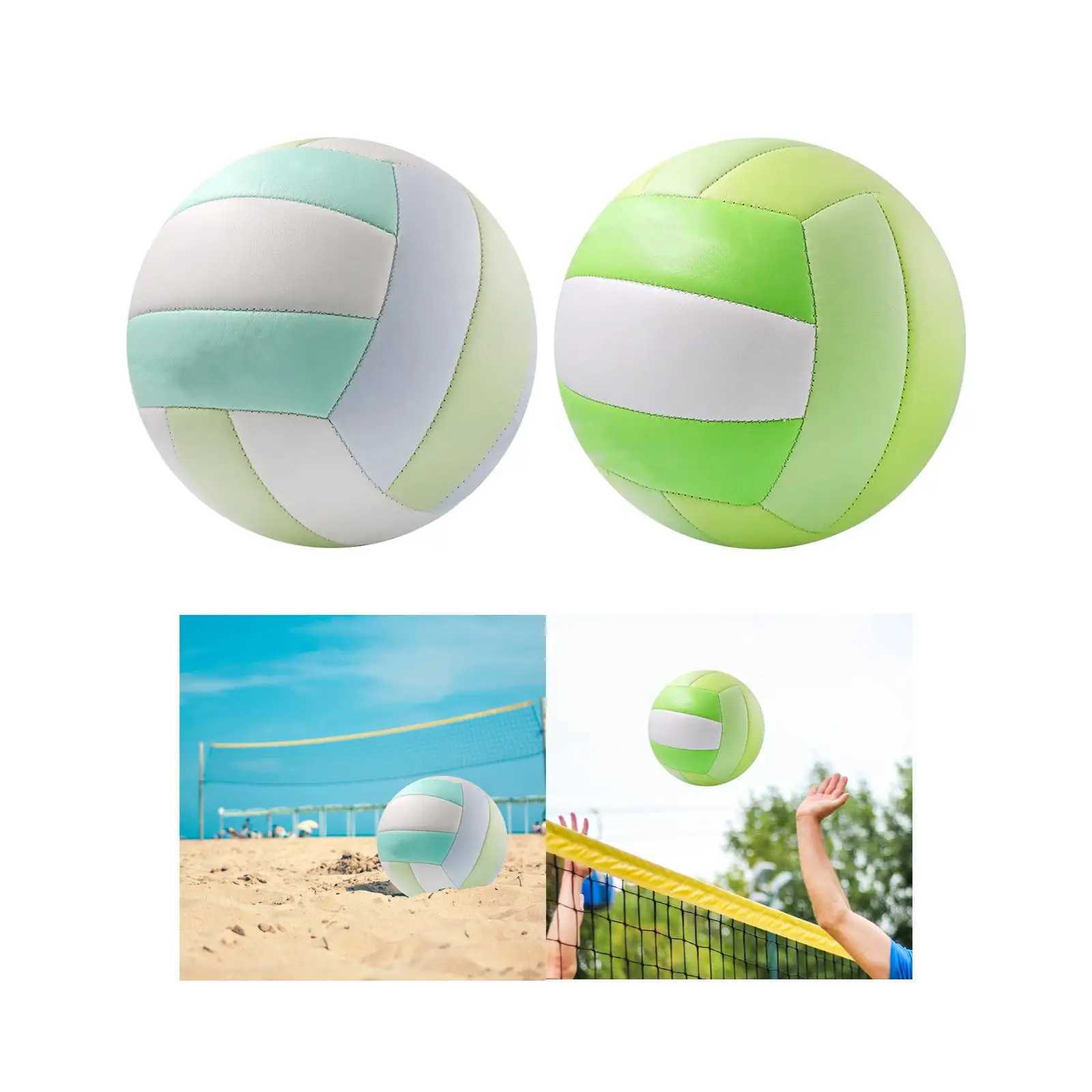 Beach Volleyball Gym Recreational Match Indoor Outdoor Volleyball Size 5 Volleyball for Beginners Girls Boys Men Women TeenagerXJ241230