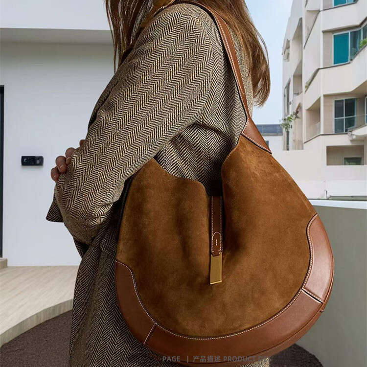 Women's Bags Handbag New Suede Vintage Women's Shoulder Bag Bags Ladies Large Capacity Tote Youth Fashion Handbag Fancy Sale Lady Trend